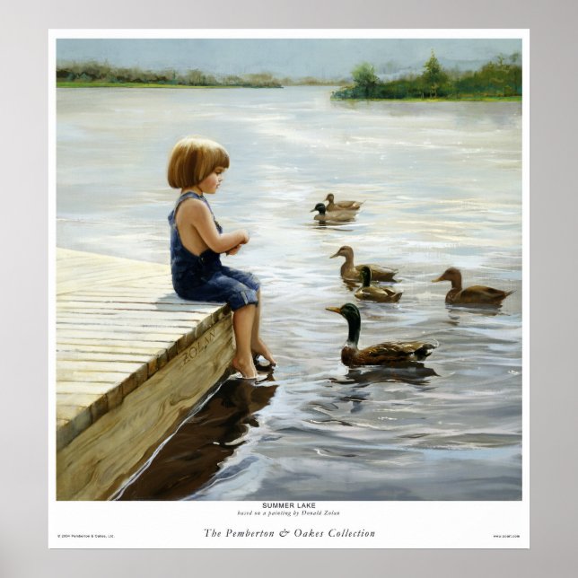 Póster Lago de Verano (Frente)