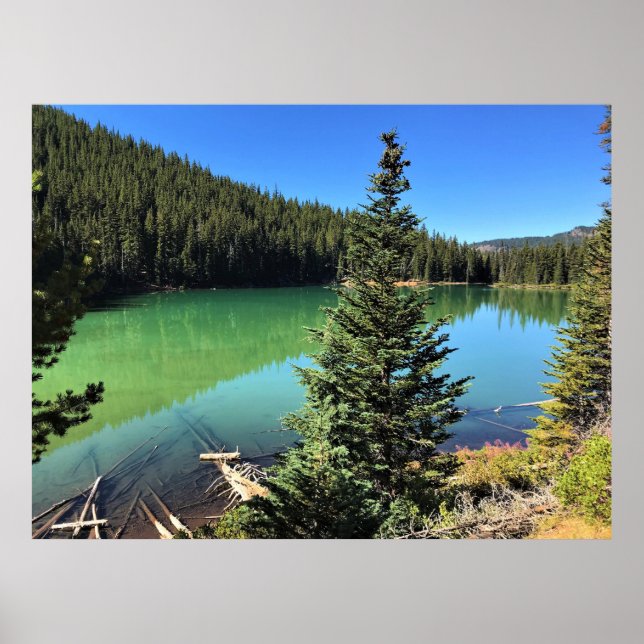 Póster Lago del diablo, OR (Frente)