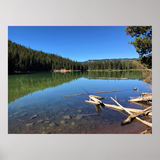 Póster Lago del diablo, OR (Frente)
