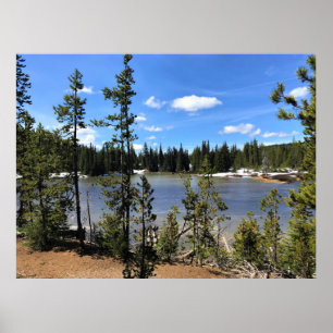 Póster Lago del diablo, Oregón