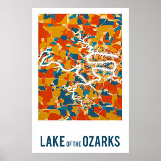 Póster Lago del Poster Ozarks