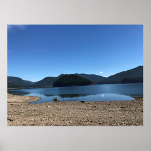 Póster Lago Detroit, Oregón
