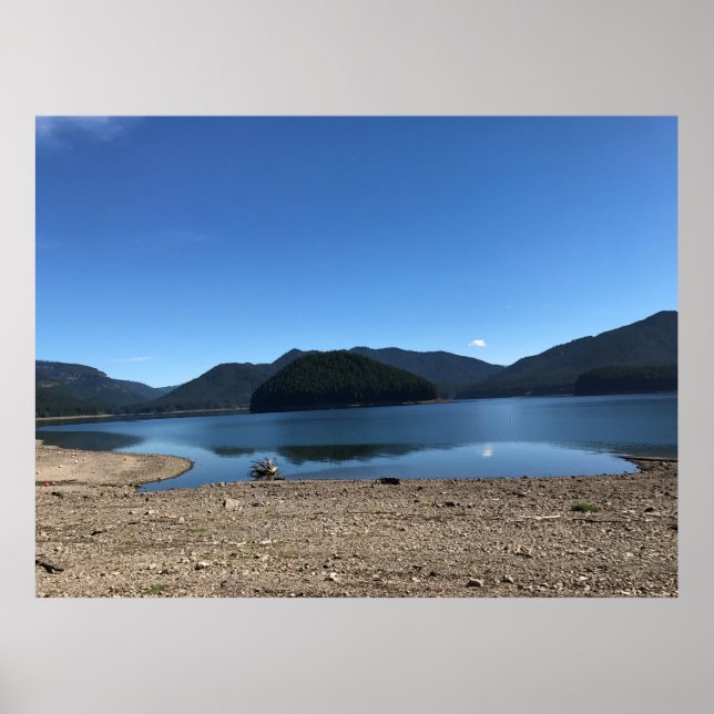 Póster Lago Detroit, Oregón (Frente)