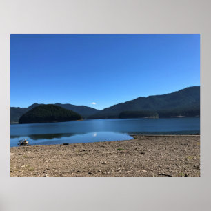 Póster Lago Detroit, Oregón