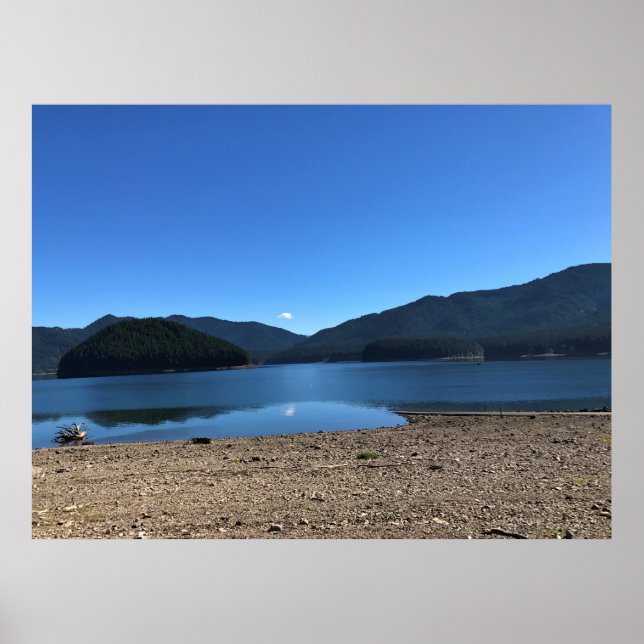 Póster Lago Detroit, Oregón (Frente)