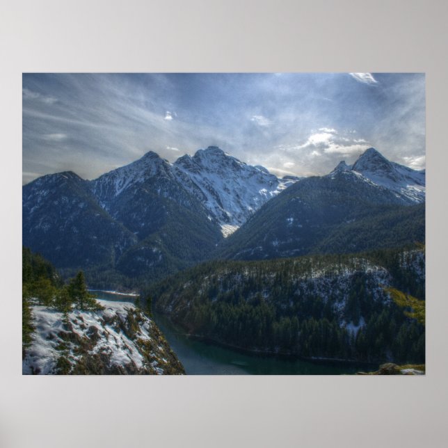 Póster Lago Diablo Sur (Frente)