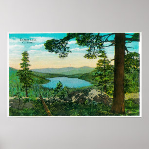 Póster Lago Donner, California de Ridge