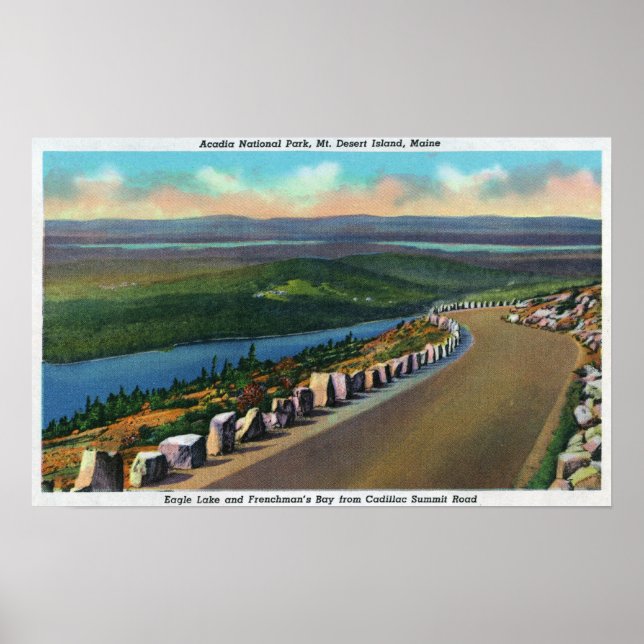 Póster Lago Eagle (Frente)