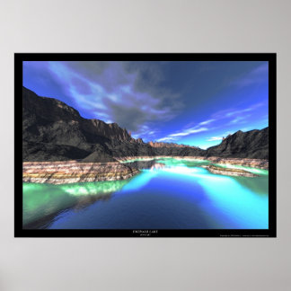 Póster Lago Esmeralda