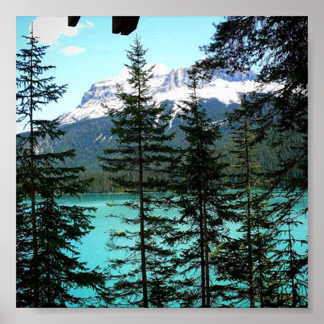 Póster Lago Esmeralda (Frente)