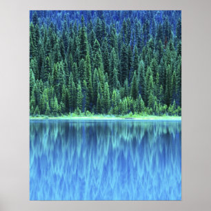 Póster Lago Esmeralda, Yoho NP, BC, Canadá