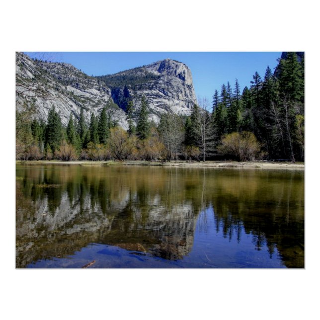 Póster Lago Espejo (Anverso)