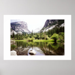 Póster Lago Espejo Yosemite