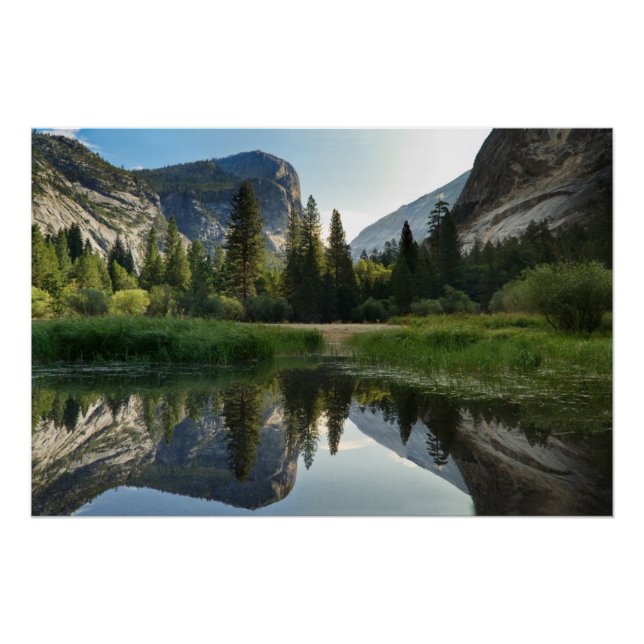 Póster Lago Espejo, Yosemite (Anverso)