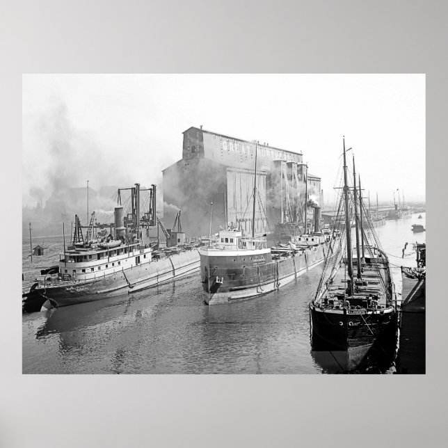 Póster Lago Freighters (Frente)