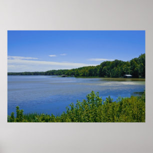 Póster Lago Gastón, poster de Virginia