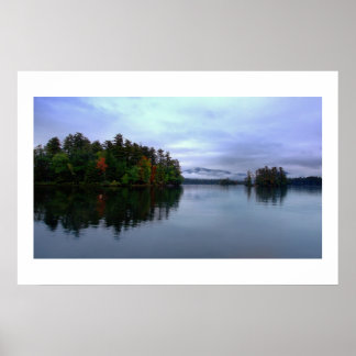 Póster Lago George, Nueva York