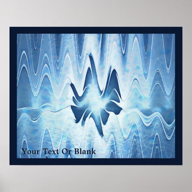 Póster Lago Glacial (Frente)