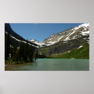 Póster Lago Grinnell en el Parque Nacional Glaciar