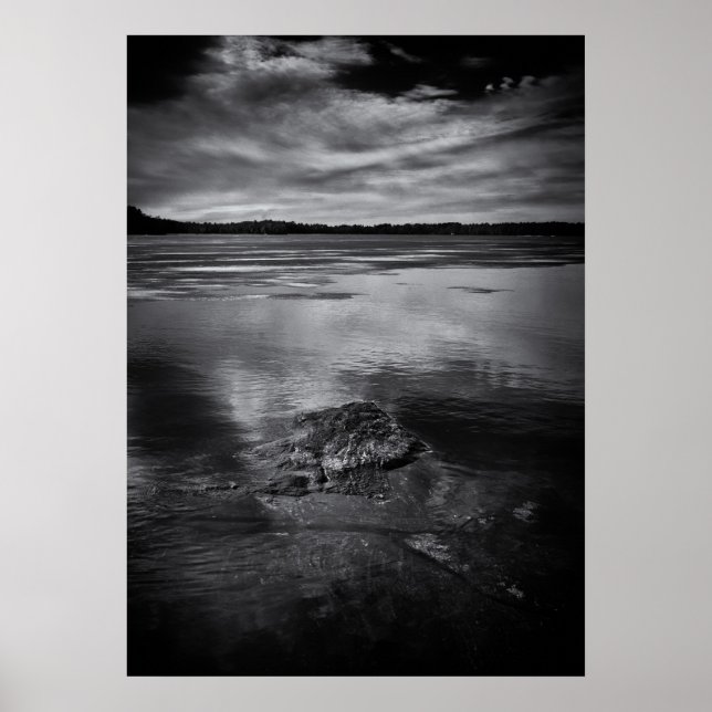 Póster Lago Gullwing No 3 (Frente)