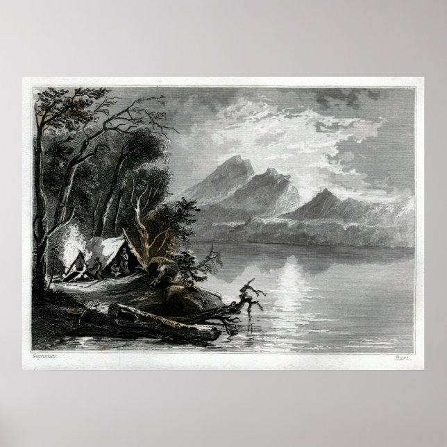 Póster Lago Henderson (Frente)