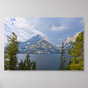 Póster Lago Jenny en el Parque Nacional Grand Teton, Wyom