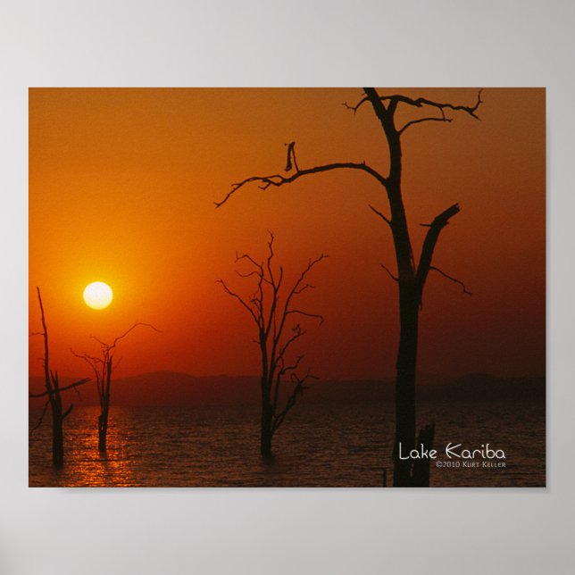 Póster Lago Kariba (Frente)