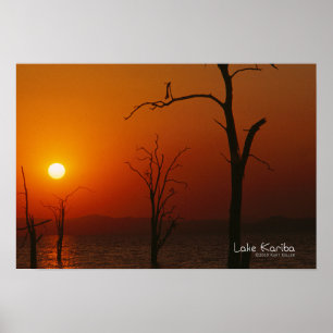 Póster Lago Kariba