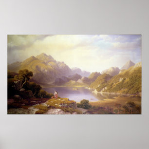 Póster Lago Katrine