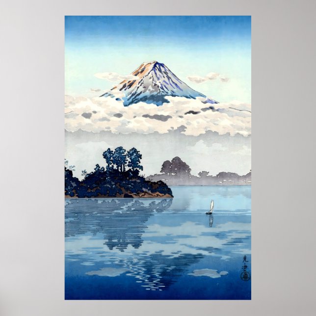 Póster Lago Kawaguchi Tago Koitsu (Frente)