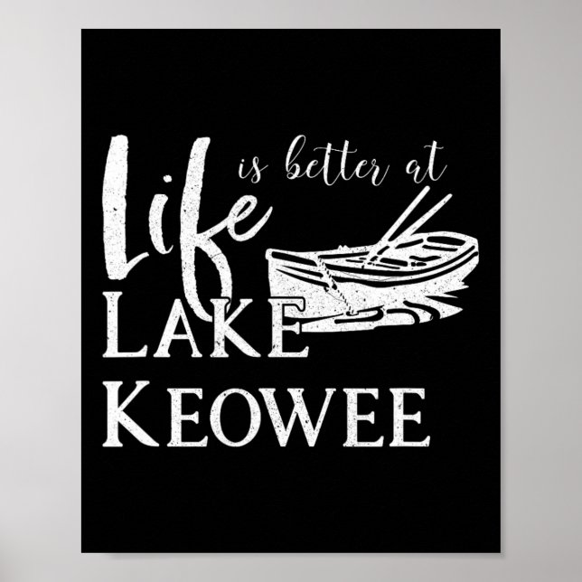 Póster Lago Keowee (Frente)