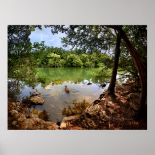 Póster Lago Ladybird 2 - Austin Texas