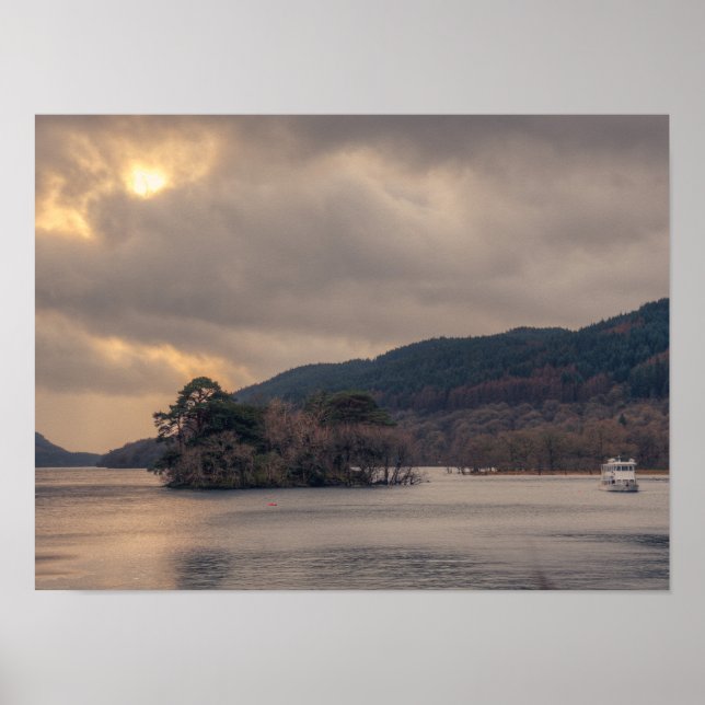 Póster Lago Lomond (Frente)