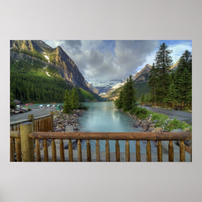Póster Lago Louise (Frente)