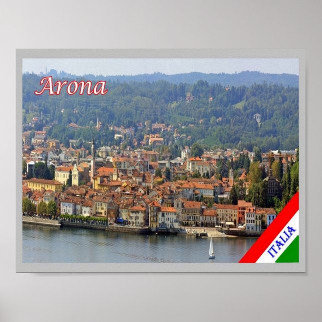 Póster Lago Mayor - Arona - Poster (Frente)