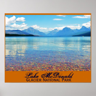 Póster Lago McDonald