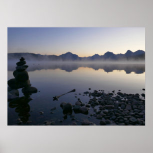 Póster Lago McDonald en Sunrise I