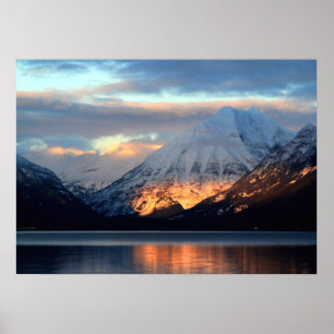 Póster Lago McDonald, Parque Nacional Glacier