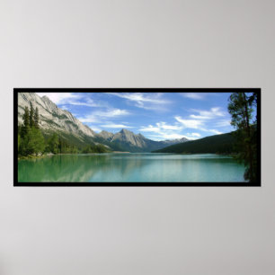 Póster Lago medicine, Canadá