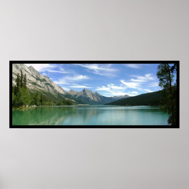 Póster Lago Medicine, Canadá (Frente)