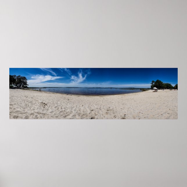 Póster Lago Minneola, Clermont, Florida (Frente)