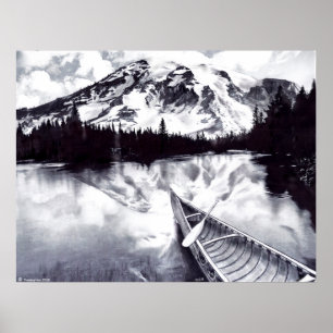 Póster Lago mirror