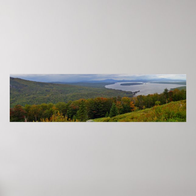 Póster Lago Mooselookmeguntic, Maine (Frente)