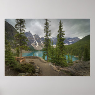 Póster Lago Moraine