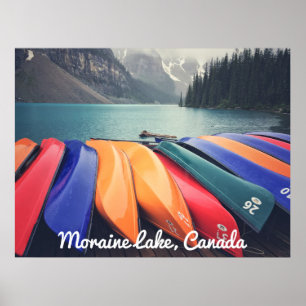 Póster Lago Moraine