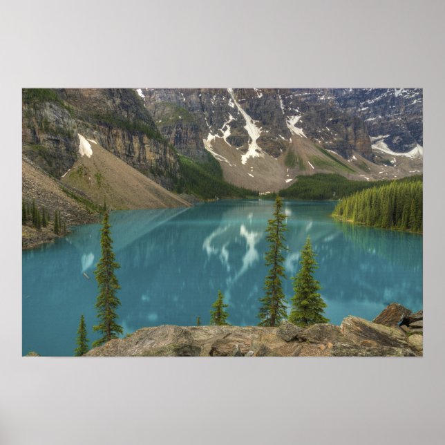Póster Lago Moraine (Frente)