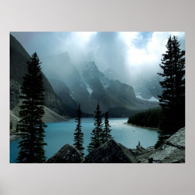 Póster Lago Moraine (Frente)