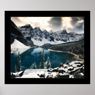 Póster Lago Moraine
