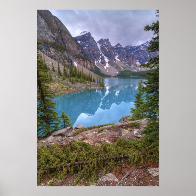 Póster Lago Moraine (Frente)