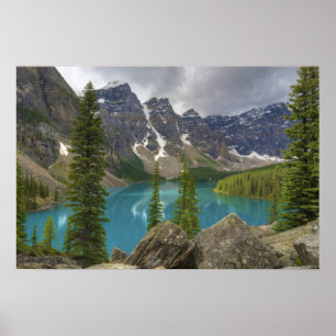 Póster Lago Moraine